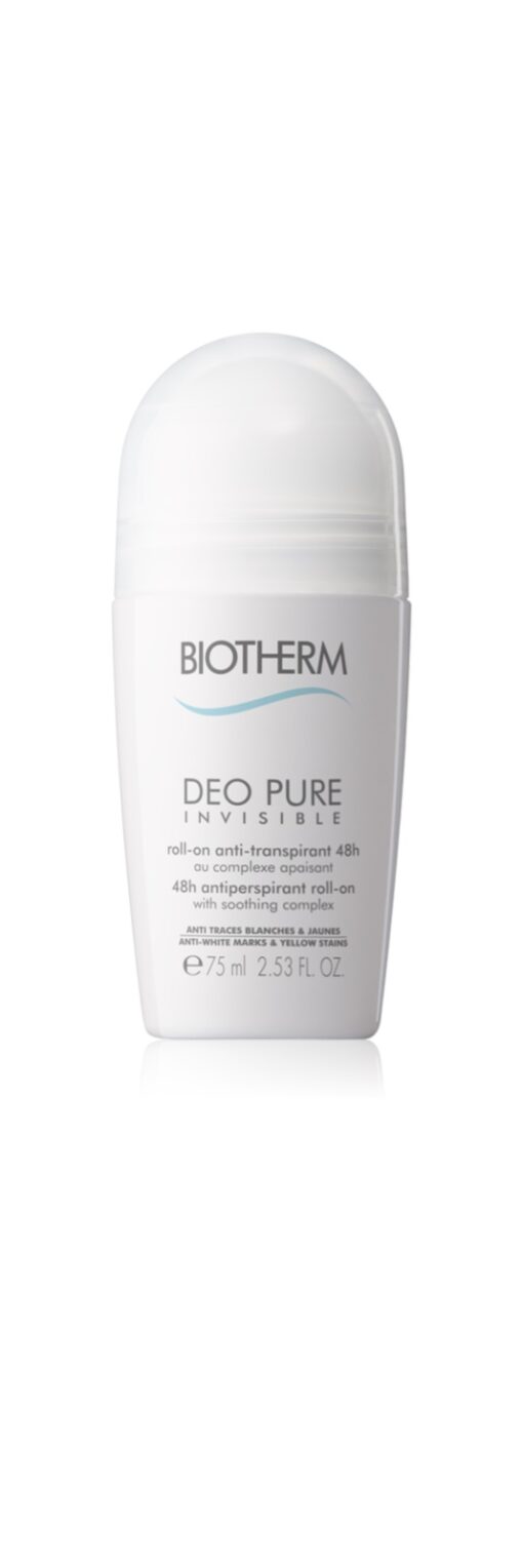 Biotherm Deo Pure Invisible 48h Antiperspirant Roll-on – antyperspirant – 75 ml