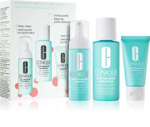 Clinique Anti-Blemish Solutions 3-Step System – zestaw upominkowy