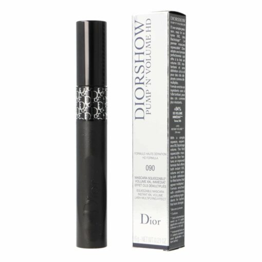 Dior Diorshow Pump´n´Volume HD Mascara nr 090 Black – tusz do rzęs – 6 g