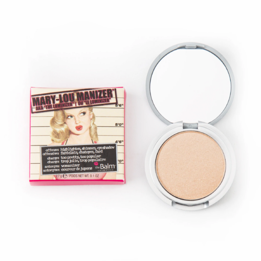 TheBalm Mary-Lou Manizer (Travel Size) – rozświetlacz – 2,7 g