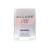 Chanel Allure Homme Sport Eau de Toilette 3 Travel Spray Refills – zestaw uzupełniający – 3 x 20 ml