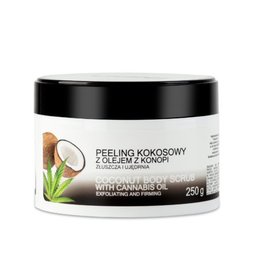 India Cosmetics Peeling kokosowy – 250 g