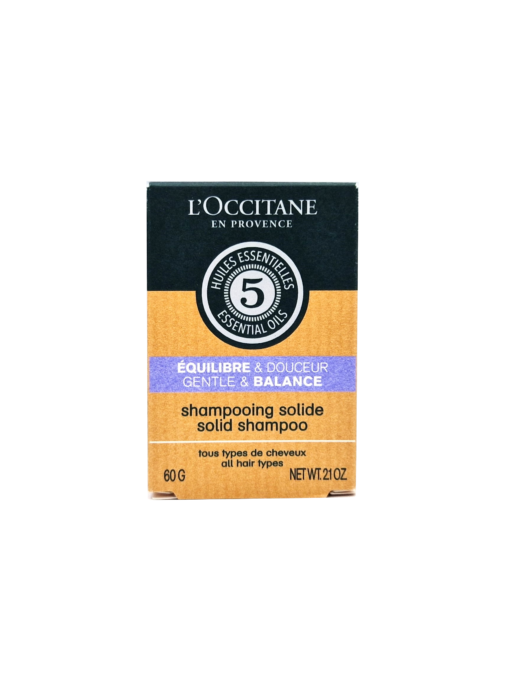 L´Occitane Aromachologie Gentle & Balance Solid Shampoo – szampon w kostce – 60 g