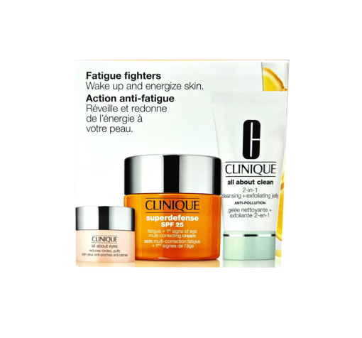 Clinique Fatigue Fighters Superdefense SPF 25 – zestaw upominkowy