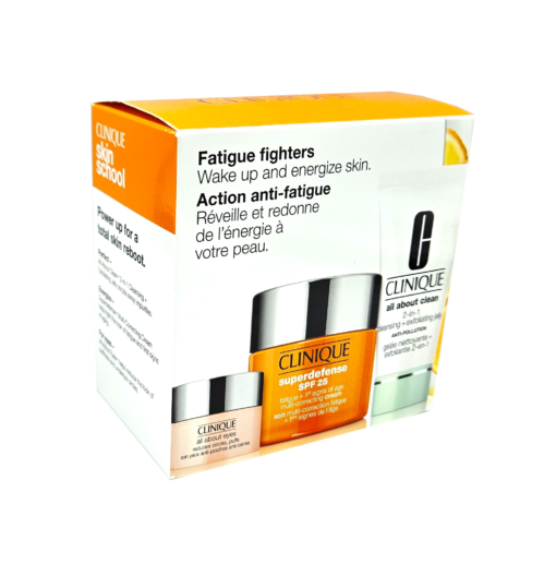 Clinique Fatigue Fighters Superdefense SPF 25 – zestaw upominkowy