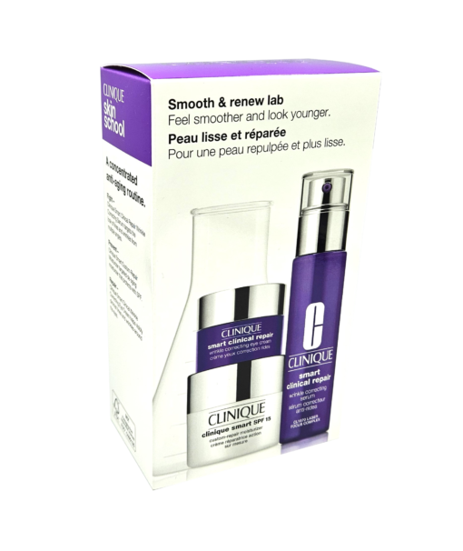 Clinique Smooth & Renew Lab Smart Clinical Repair – zestaw upominkowy