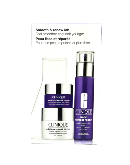 Clinique Smooth & Renew Lab Smart Clinical Repair – zestaw upominkowy