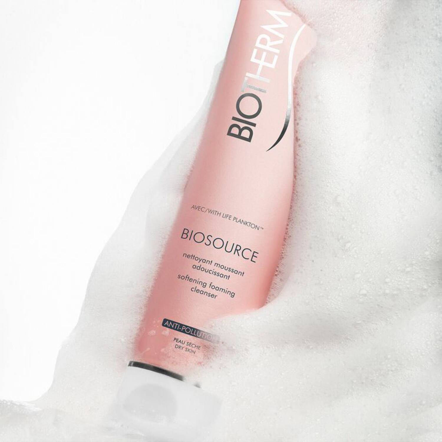Biotherm Biosource Softening Foaming Cleanser – pianka oczyszczająca – 150 ml